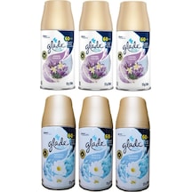Glade Oda Kokusu Lavanta Ferahlığı + Temizliğin Ferahlığı 6 x 269 ML