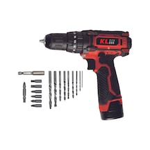 Kleco Ke2220dm-db 12v/2ah. Çift Akülü Li-ion Şarjlı Darbeli Matka