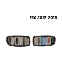 Bmw 3 Seri F30 M3 Böbrek – Çift Çizgi Panjur M Renk 2012-2018