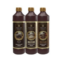 Callei 3'lü Waffle Sos Avantaj Paketi Bitter Çikolata Beyaz Çikolata Sütlü Çikolata