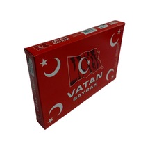 Vatan Bayrak 80X120 Ebat İpek Bez Bayrak