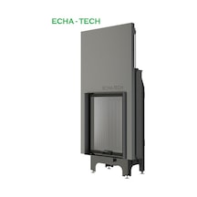 Echa Tech Flat 60X80 Asansör Kapaklı Çelik Şömine Haznesi