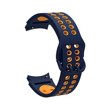 Galaxy Watch 4 44mm Krd-02 Uyumlu Ardx Kordon-mavi-sarı