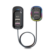Mufunye 66w+15w Hızlı Şarj 12-24v Araçlar İçin 6 Portlu Usb Şarj Cihazı - Kamyonet, Van, Suv Uyumlu