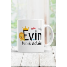Evin Minik Aslanı Kupa Bardak Beyaz