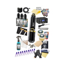 Wjx Maxon 4.0mm Stroke Dövme Makinesi Seti Swiss Motorlu Dövme Seti