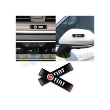 Fiat Logo Arma Yan Ayna Vites Torpido Konsol Damla Sticker
