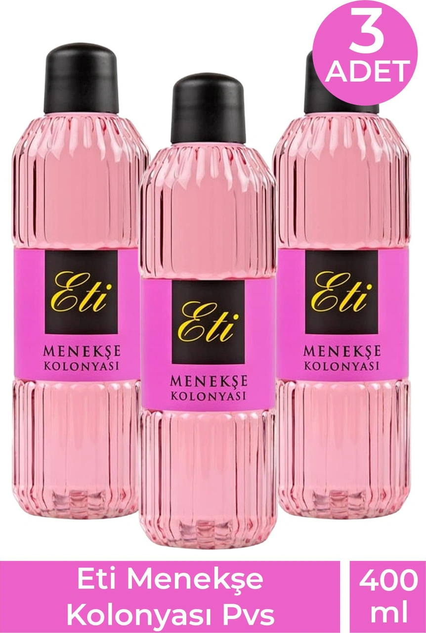 Eti Menekşe Kolonyası Pvs 400 Ml 3 Adet
