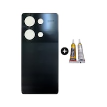 Redmi Note 13 Pro 4g Uyumlu Arka Pil Kapağı Siyah + B7000 Çok Renkli