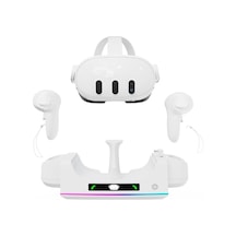 İplay Evrensel Vr Depolama Rafı Rgb Aydınlatmalı Şarj Duvar Montajı 001