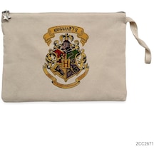 Hp Hogwarts Logo Clutch Astarlı Cüzdan El Çantası