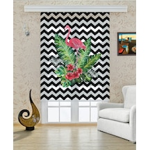 Perdeoutlet38 Baskılı Renkli Flamingo Dijital Baskılı Zebra Perde-cocuk Odası-stor Perde Model:tyca30857fd5505e9d1ffa700 Çok Renkli