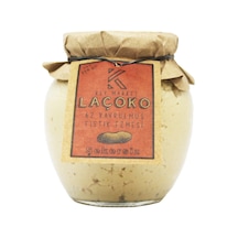 Laçoko Şekersiz Katkısız Glutensiz Vegan Doğal Az Kavrulmuş Çiğ Fıstık Ezmesi 350 G