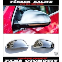 Vw Golf Plus Krom Ayna Kapağı 2 Parça 2004-2013 Paslanmaz Çe...