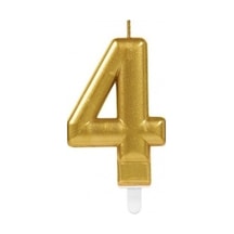 4 Rakam  Mum Gold  Renk