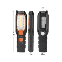 El Feneri 4 Modlu 90 Akrobat Led Çalışma Işığı İş Lambası Darbeye Dayanıklı Mıknatıslı Fener 8w
