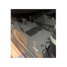Renault Clio 3 2006-2012 Premium Eva Akıllı Oto Paspas-metal Topukluk Siyah