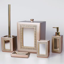 By Selim Veroni Vizon-altın Banyo Seti - Sbny 135vzn15rs Vizon