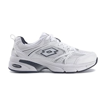 Lotto Athens 4pr Günlük Erkek Yürüyüş Koşu Sneaker Ayakkabı 4w Beyaz Lacivert Beyaz - Lacivert