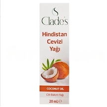 Clades Hindistan Cevizi Yağı 20 Ml