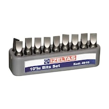 Izeltaş Düz Bits Set 25 Mm 0.8X5.5