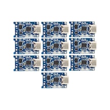 10 Adet Tp4056 Bms Korumalı Şarj Aleti 3,7v Type-c