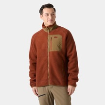 Helly Hansen Panorama Pile Block Jacket Erkek Polar Hha.49460.hha.301 Kahverengi