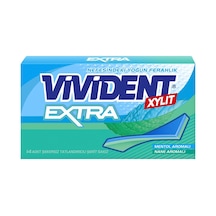 Vivident Sakız Cüzdan 26 G Extra Nane Şekersiz Şerit Sakız 2'li Ekonomik Paket - 2 Adet Tarı