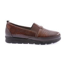 Dgn 742-23y Kadin Lastik Detayli Comfort Ayakkabi 742-692-R13867 Kahverengi