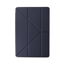 Huawei Honor Pad 9 Kılıf Kalemlikli Mars Tablet Kılıfı - Lacivert Diğer