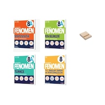Lgs 8. Sınıf A Serisi Matematik Fen Türkçe Ve İnkılap Soru Bankaları 4 Kitap