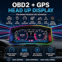 Ally P4 Obd2 + Gps Head Up Display Hud Dijital Hız Göstergesi- 5775