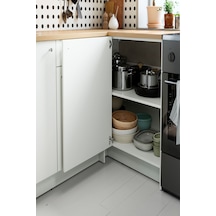 Ikea Beyaz Kullanışlı Mutfak Dolabı 100x91 Cm