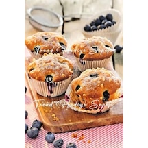 Takribi 200 Adet Orta Boy Beyaz Muffin Kek Kalıbı, Browine Kalıbı 50x30 Mm, Cupcake Kağıdı Genel