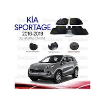 Kia Sportage 2016 - 2019 3D Havuzlu Oto Paspas Takımı