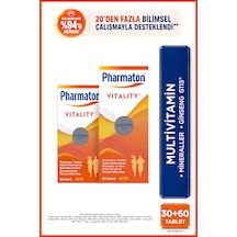Pharmaton Vitality 60 Tablet & Vitality 30 Tablet Ikili Avantaj Paketi