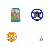 Akıllı Oyuncak Telefon - Türkçe Konuşan Kırmızı Direksiyon İle Eğlenceli Sürüş Deneyimi