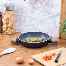 Aryıldız 22 Cm Eco Seramik Sahan Siyah
