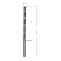 Mte 7 Mm Uzun Metal Matkap Ucu Hss Dın 340