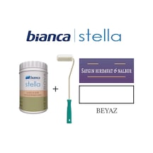 Stella Su Bazlı Akrilik Boya + Dekor Kadife Parmak Rulo Diğer
