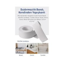Siolanzi Su Sızdırmaz Lavabo Kenar Bandı 3.2 Metre Beyaz