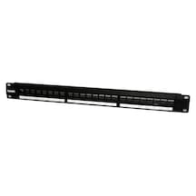 Beek Bn-Bp-M24S 24 Port 1U Zırhlı Boş Panel Siyah Patch Panel