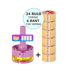 Tuybox Lila 6 Bant 720 Yaprak. Koli Bandı Ile Tüy Toplar. Tüy Toplama Rulosu Yerine. Lila