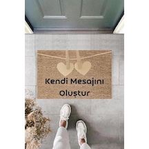 Dijital Baskı Kişiye Özel İç Kapı Dekorasyon Paspas Ps11243 Renkli
