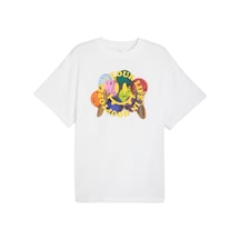Puma Hooptopıa Is Lıfe Erkek Tişört 632882 01 Beyaz