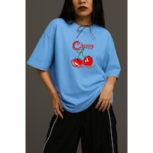 Cherry Sweat Gil Oversize Tişört ÇoK Renkli Cherry Sweat Gil Oversize Tişört ÇoK Renkli