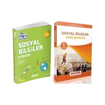 Ünlü 5.sınıf Bil Bang Sosyal Bilgiler Ve Referans Sosyal Bilgiler Soru Bankası Seti 2 Kitap