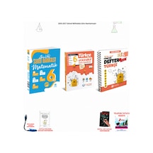 Çanta 6. Sınıf Matematik Ve Türkçe 3 Kitap Seti
