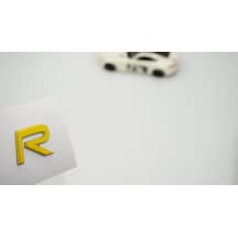 Dk Tuning R Rozet Sarı 2.2cm Bagaj Yazı Logo Arma Volvo İle Uyuml