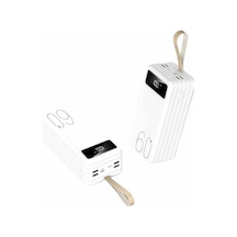 Mey İthalat Powerbank 60.000 Mah Taşınabilir Şarj Hızlı El Fenerli Dijital Göstergeli Çok Renkli